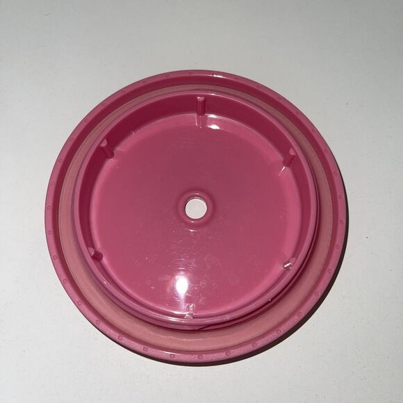 Starbucks 2017 Pink/Red Lid Tiny Hearts Valentine Day Acrylic Tumbler 16 oz - Picture 8 of 9